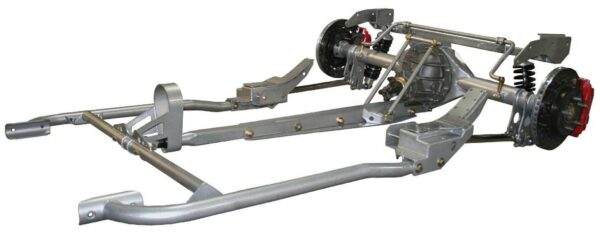 68-74 Chevy INova TCI Torque Arm Suspension - Shown With Optional Ford 9 Axle and Disc Brakes